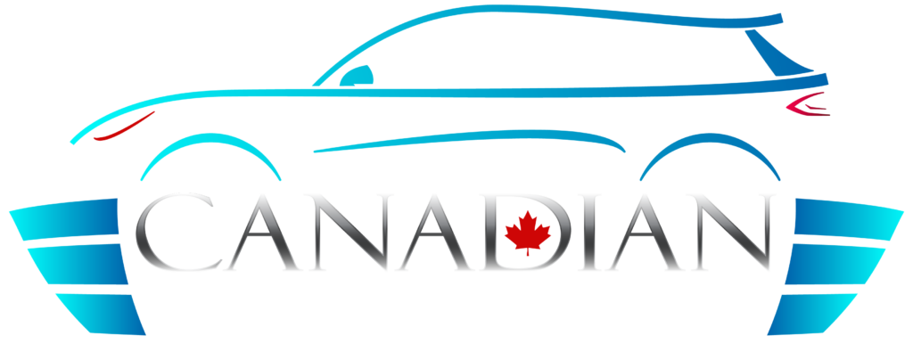 Canadian Black Car white logo